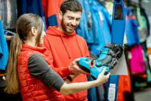 Acheter du matériel de ski en magasin